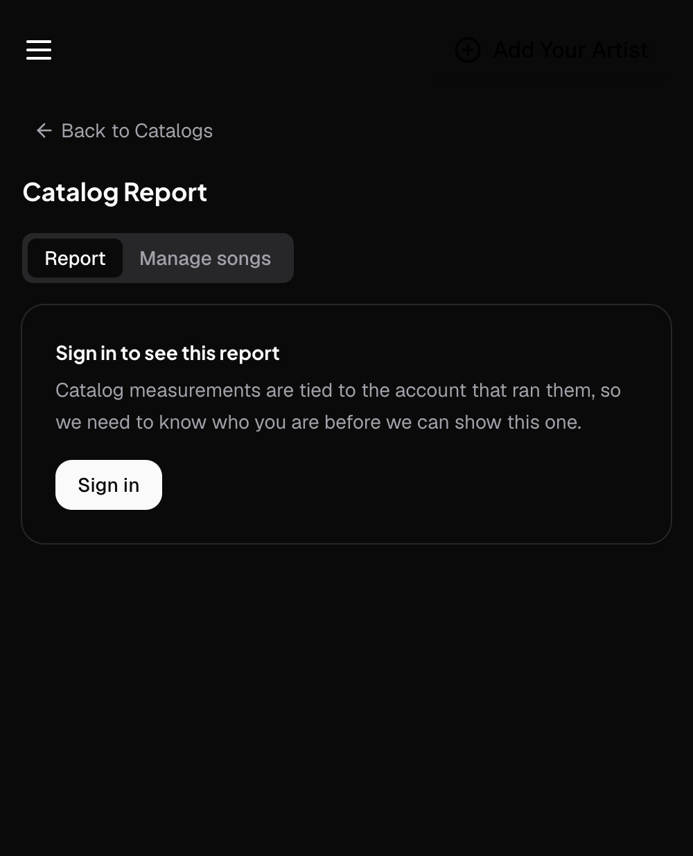 anonymous sign-in state