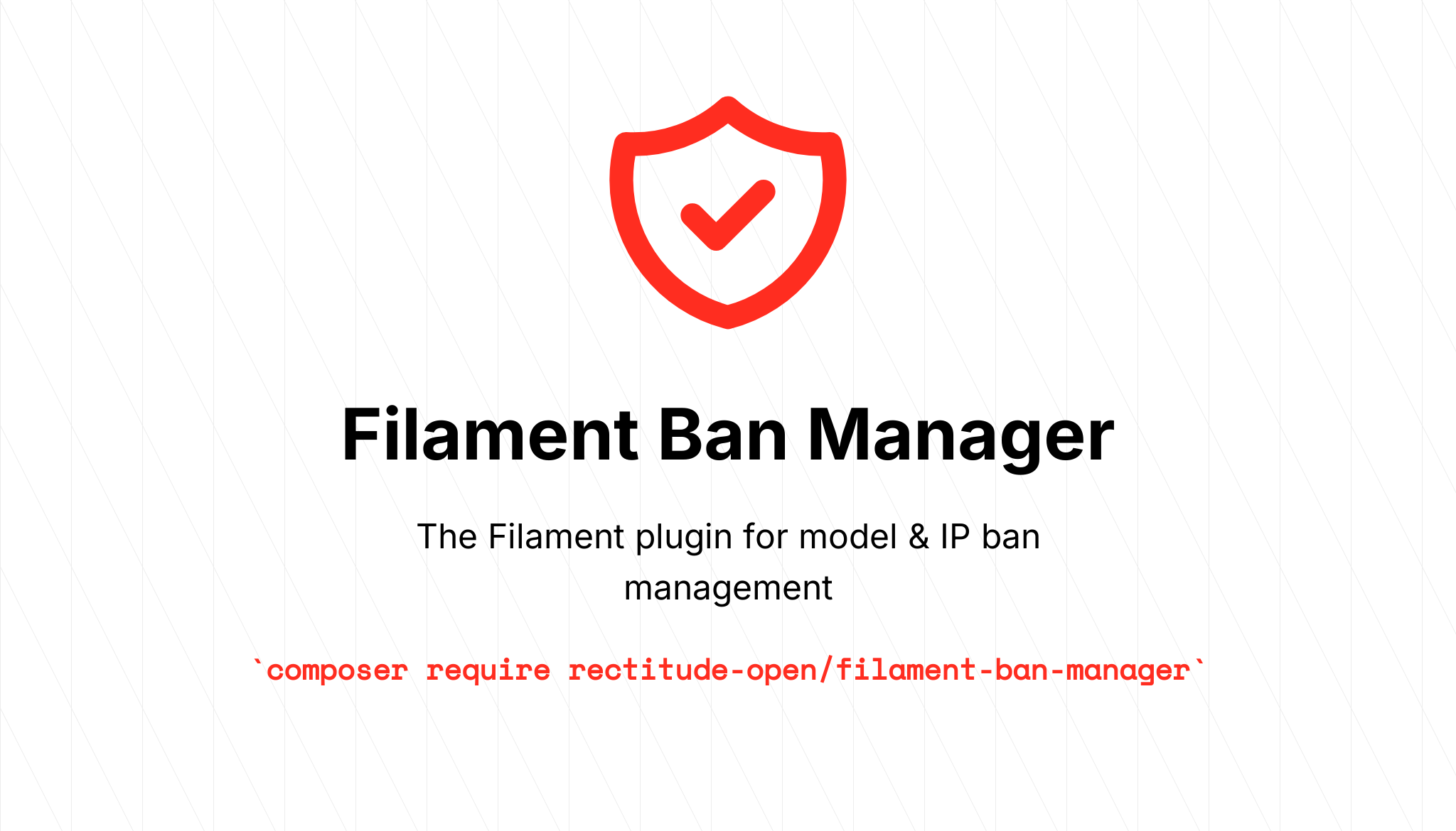 Filament Ban Manager Banner