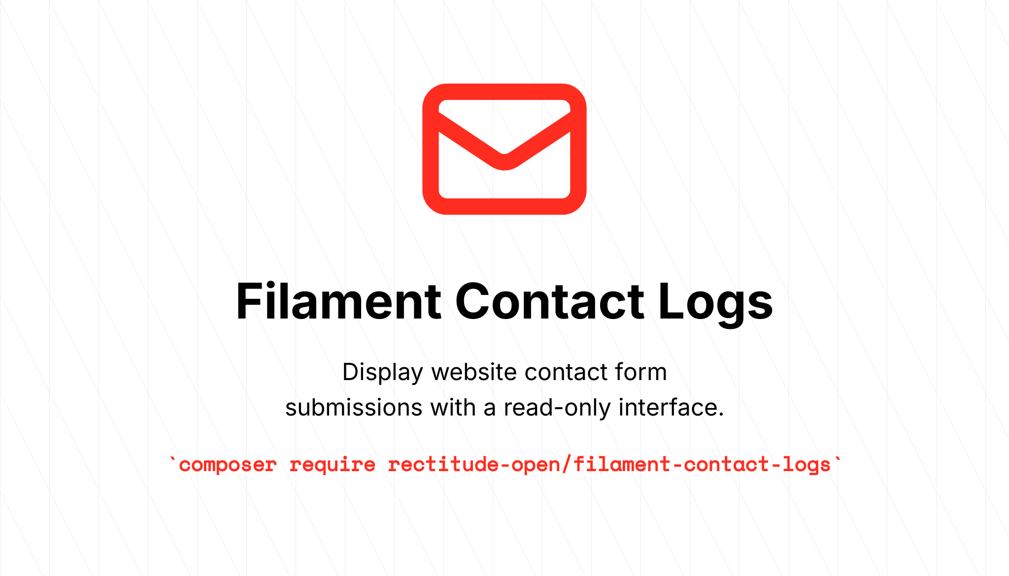 Filament Contact Logs Banner