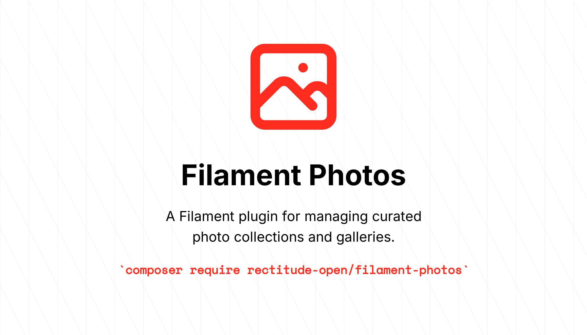 Filament Photos Banner