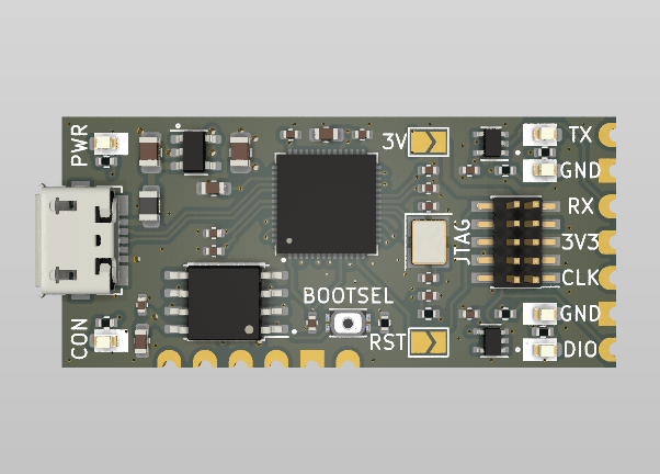RP2040-MicroProbe, from the project README