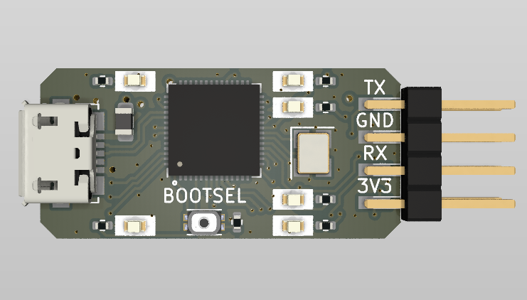 RP2040-PicoProbe, from the project README