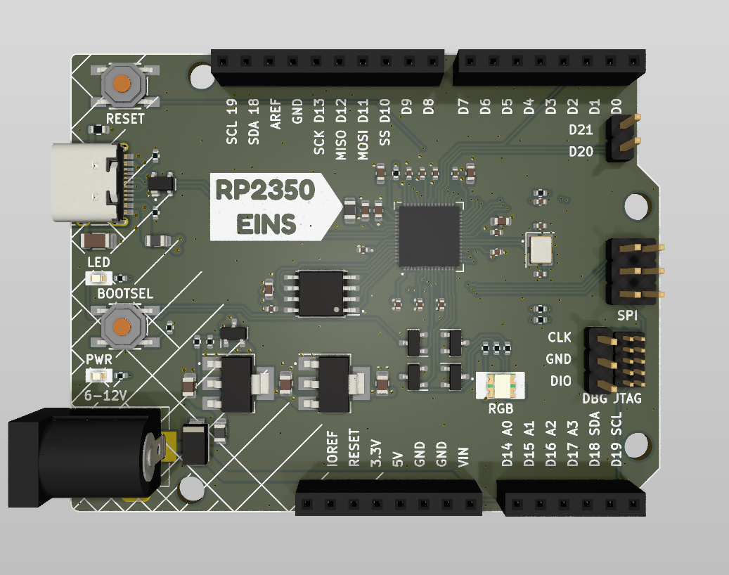 RP2350-Eins, from the project README