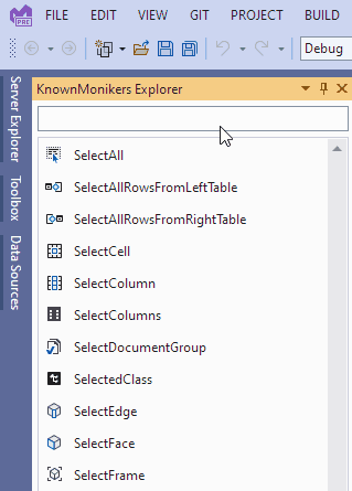 Find Moniker