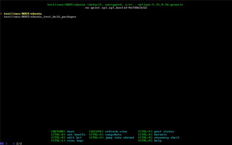 ZFS Boot Menu Image