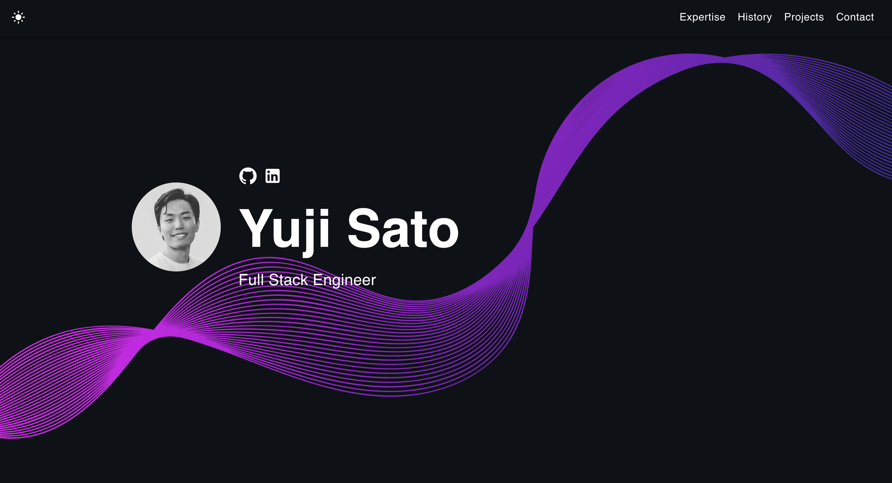 My-Portfolio-V1 网站模板截图