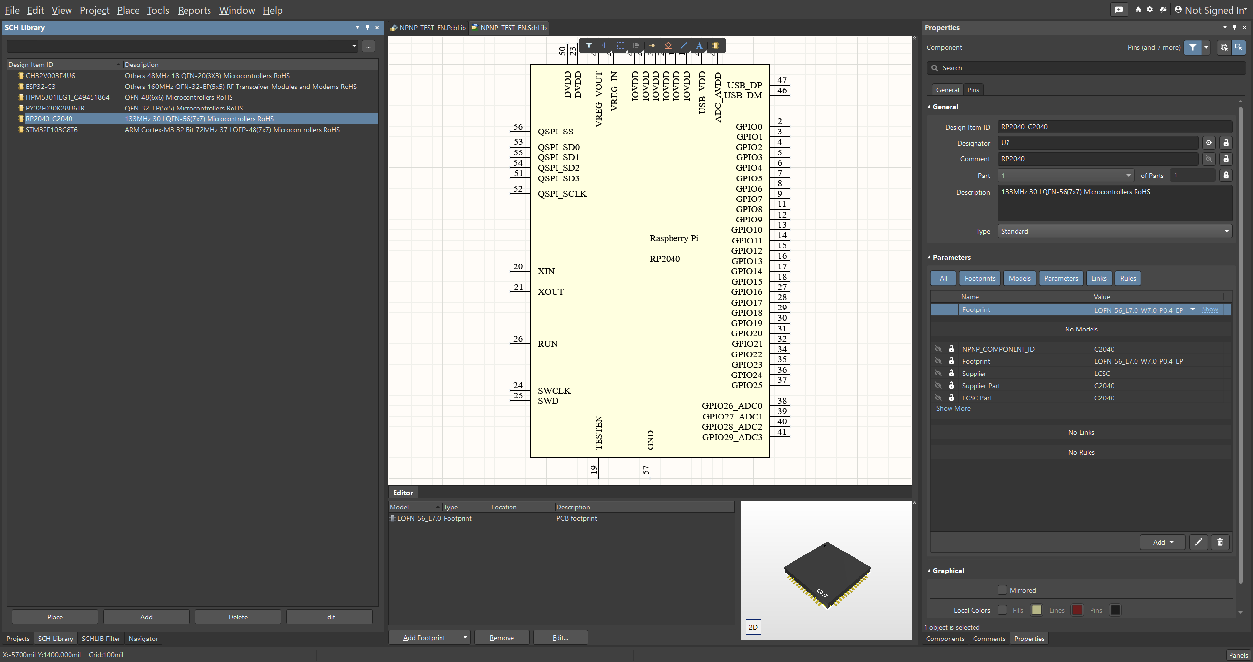 Altium SchLib 示例 5