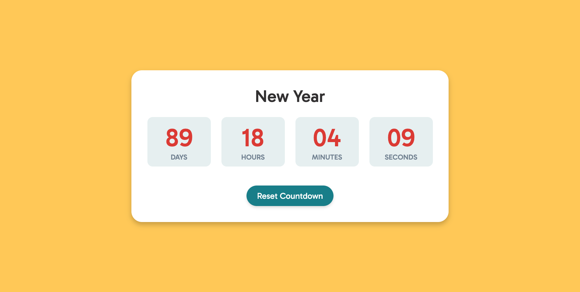 Countdown Timer