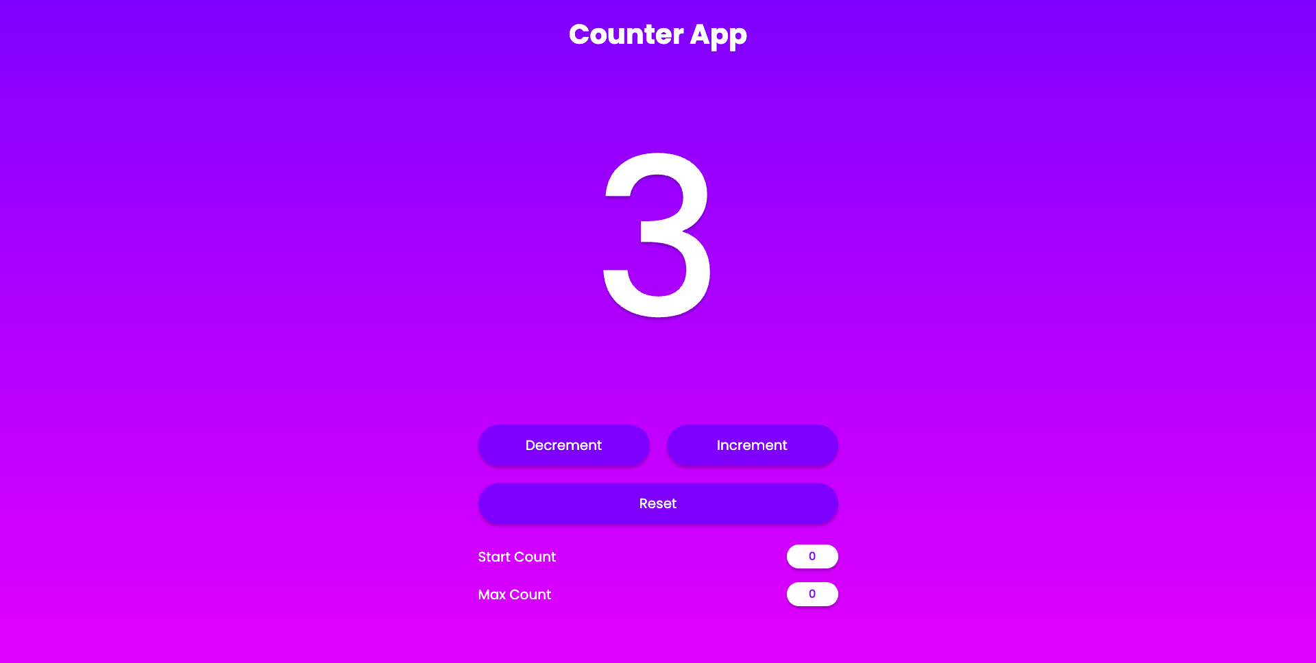 Counter App