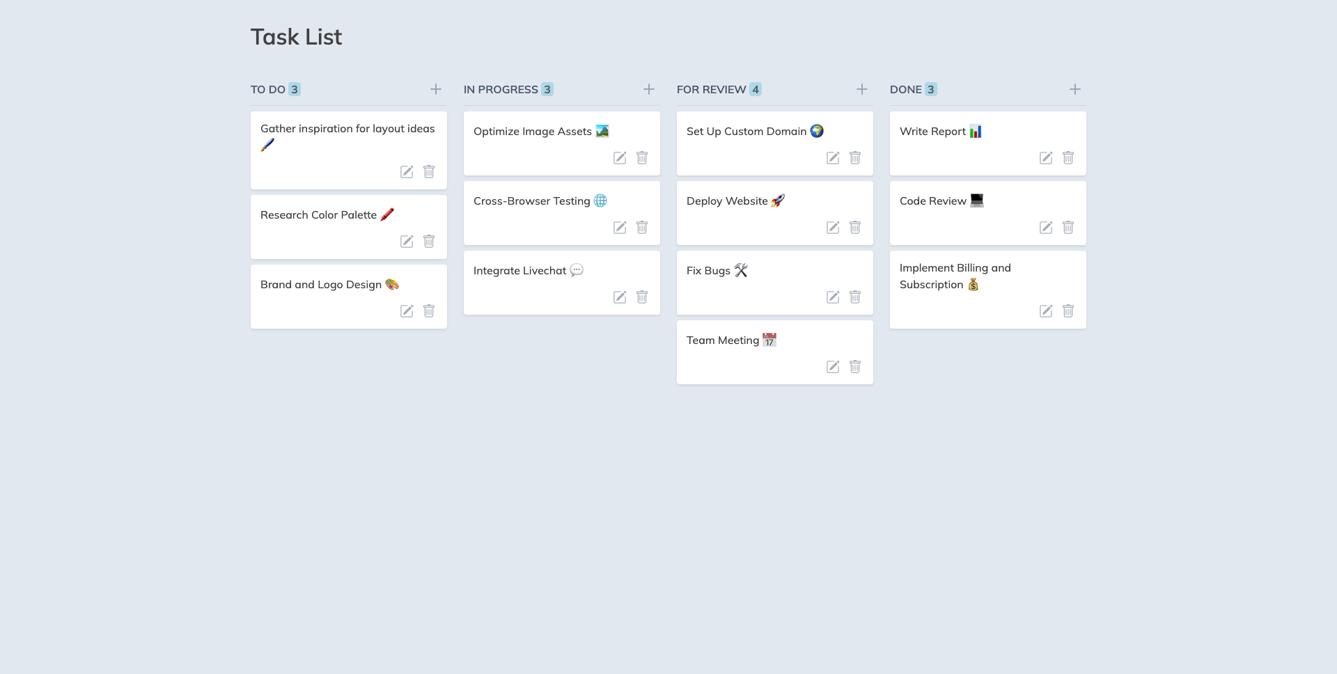 Kanban Board