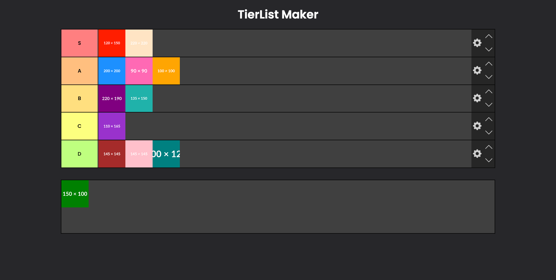 TierList Maker