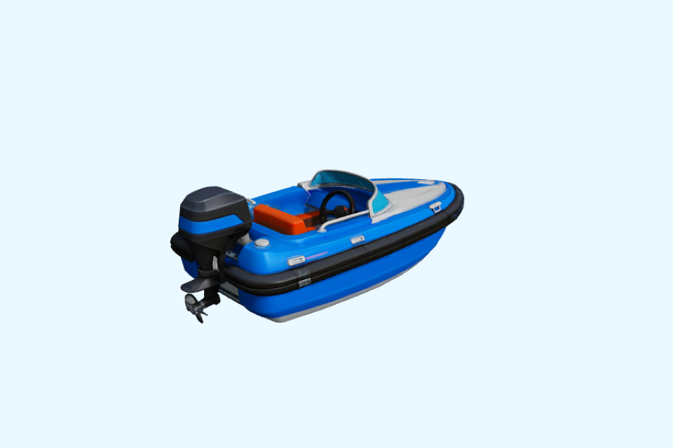 Boat on a turntable
