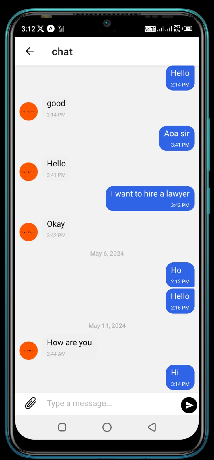 Chat Screen