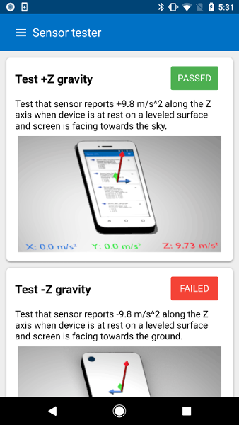 Sensor tester