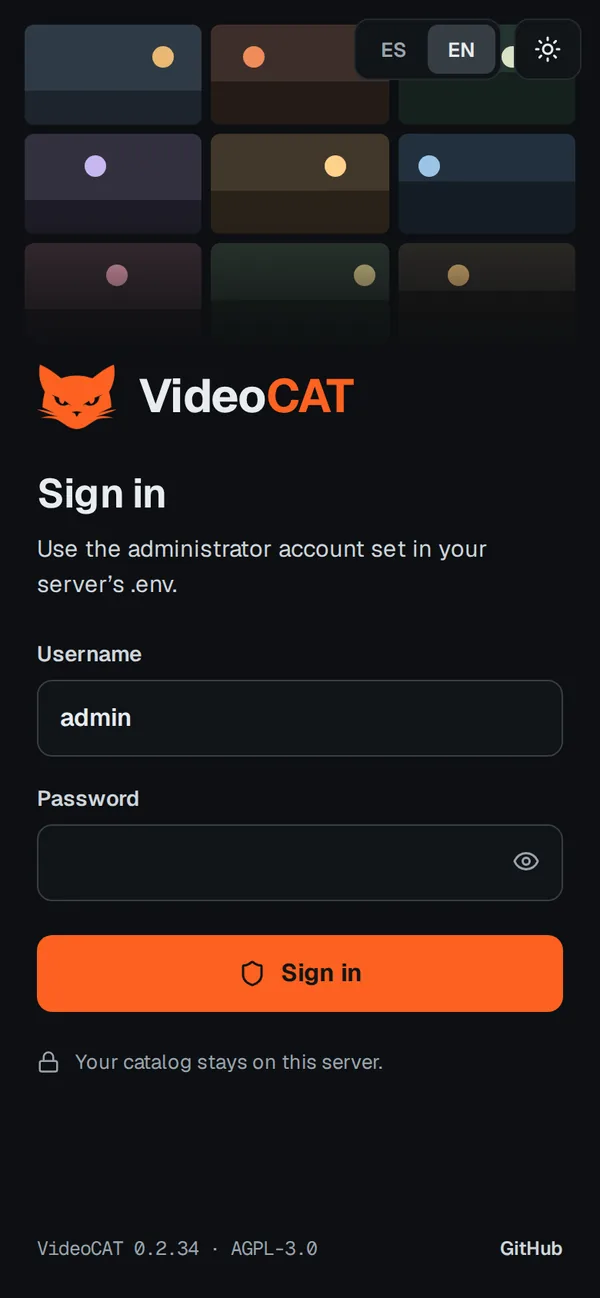 Sign in on a phone