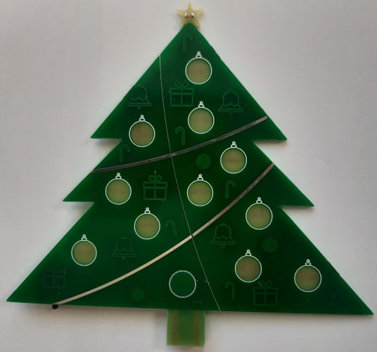 PCB Christmas Tree, from the project README