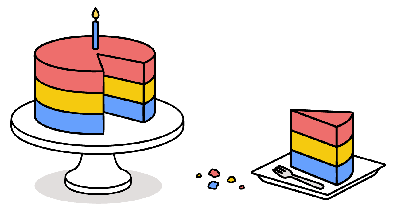 Have your cake and eat it, too