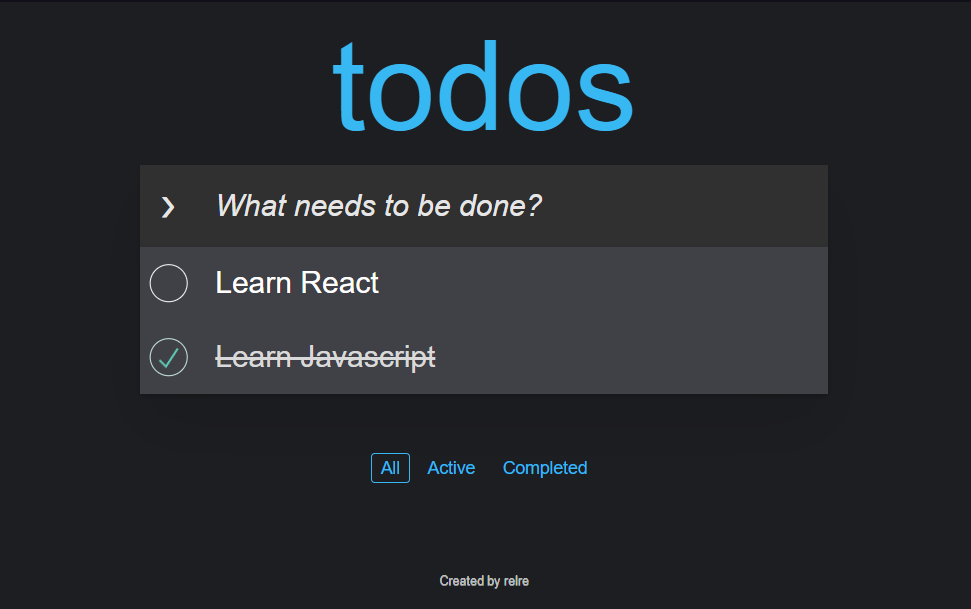 GitHub - relre/todo-app: react js todo app · GitHub