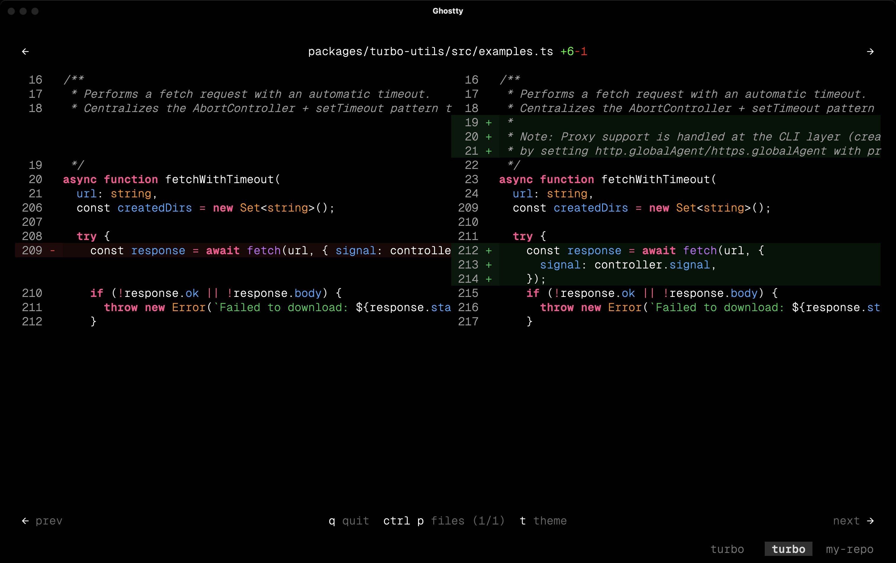 Diff Viewer Demo