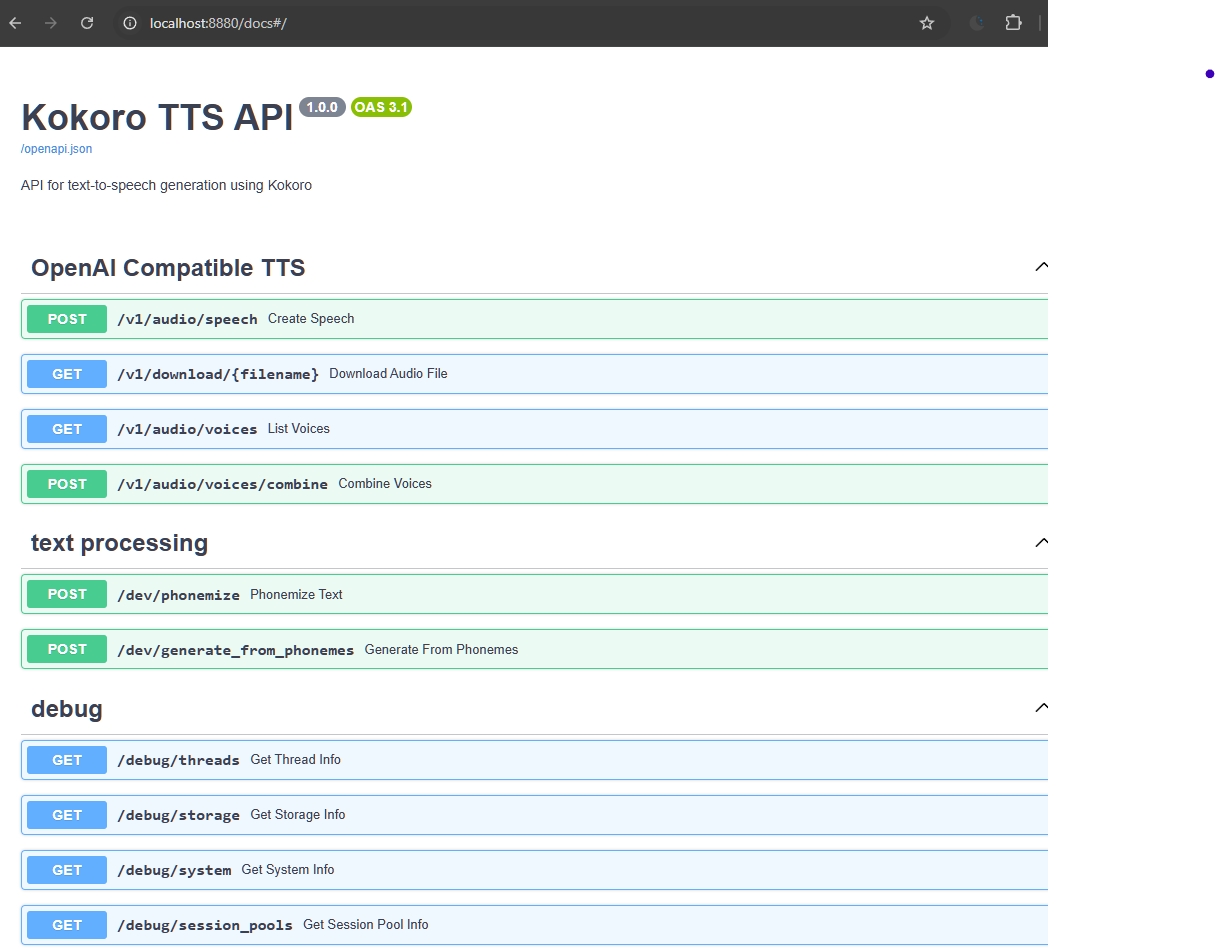 API Documentation