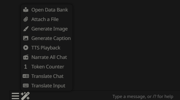Final settings