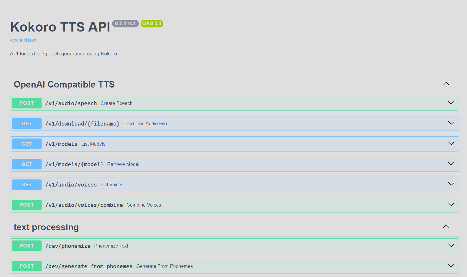 API Documentation