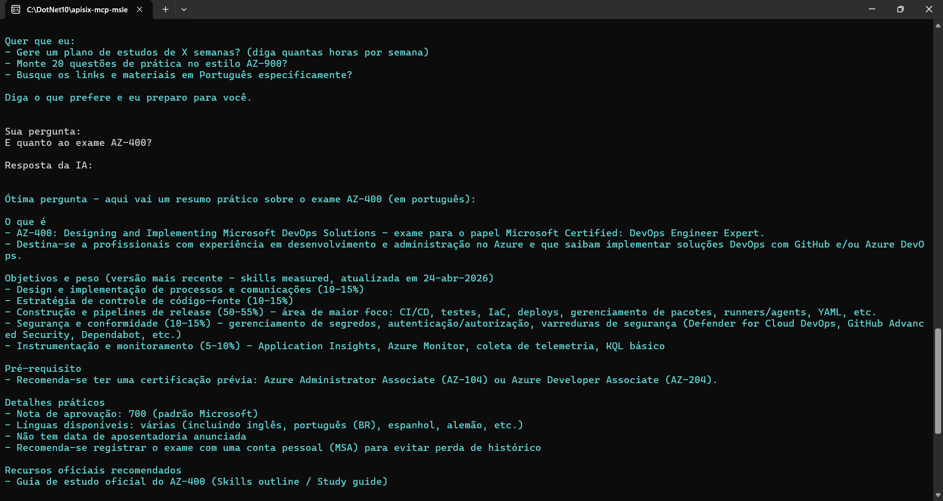 Console App