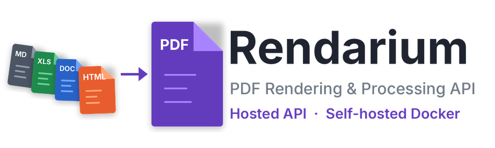 Rendarium PDF Library Logo