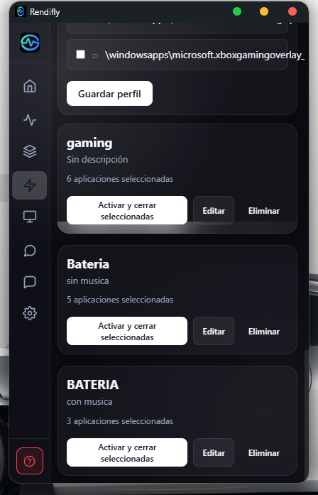 Perfiles / Profiles · 2