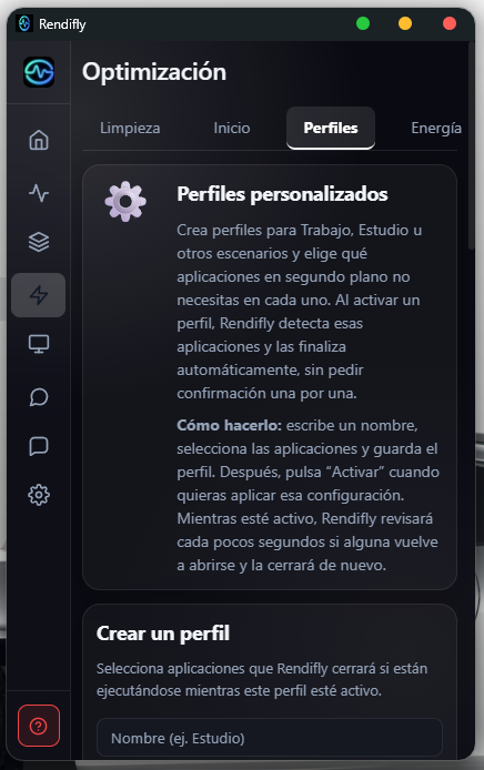 Perfiles / Profiles