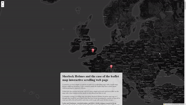 GitHub - renduh/leaflet-gsap-scroll: Sherlock Holmes and the case of ...