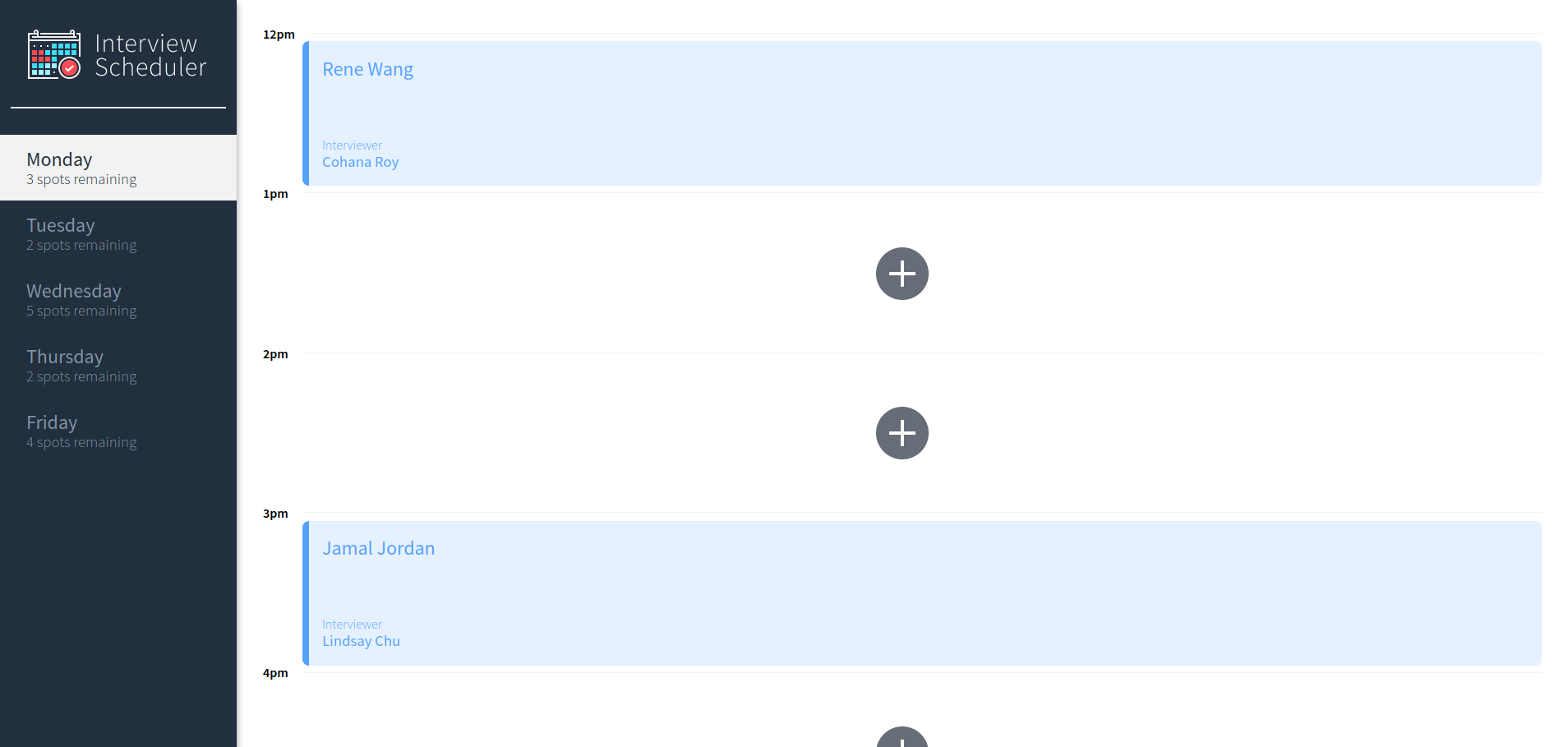 GitHub - renewang1/scheduler