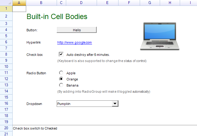 Snapshot - Cell Types and Controls