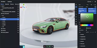 Threepipe Editor Color Picker