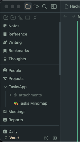New Compact File Explorer screenshot