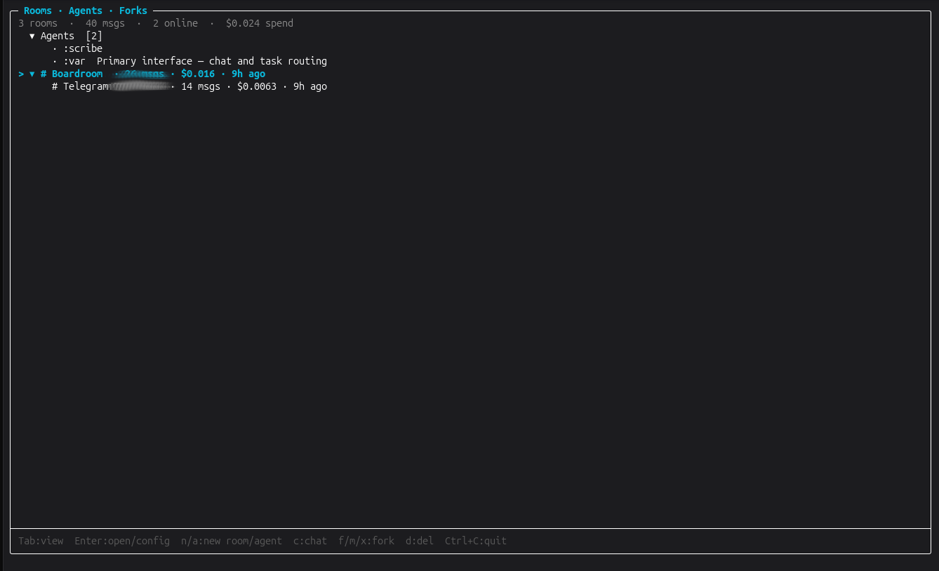 terminal UI