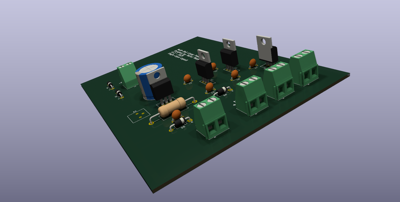 Cascaded variable linear power supply, from the project README