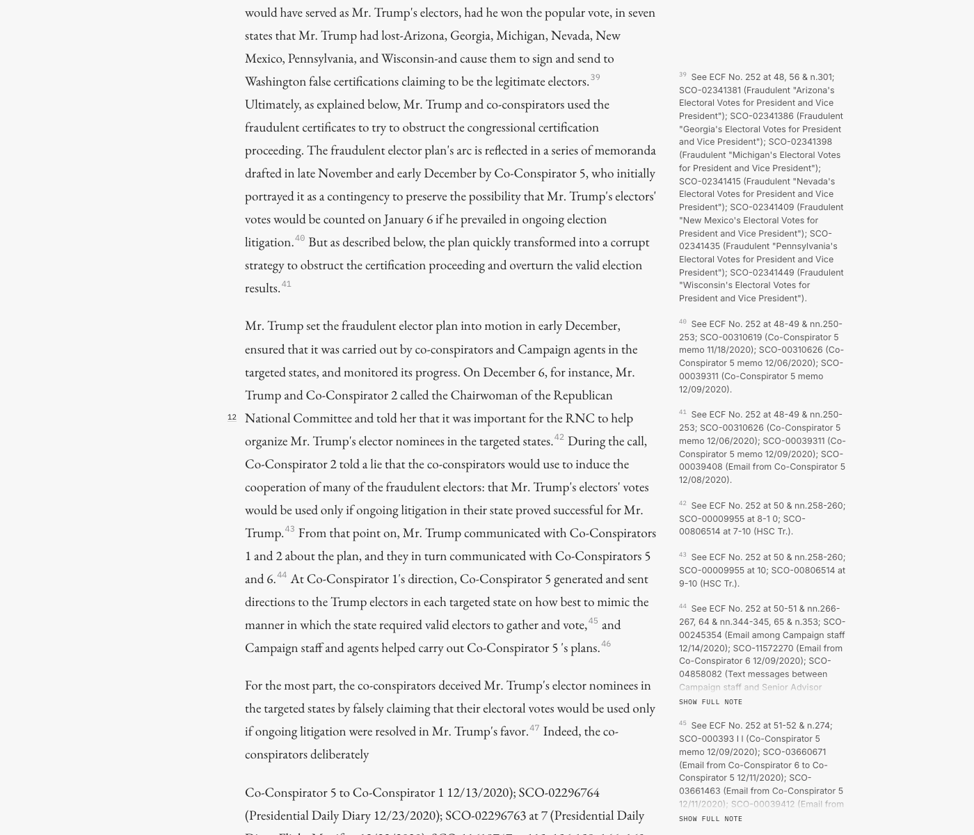 A clamped footnote, expanded on click