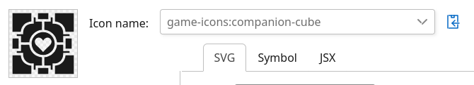 find iconset prefix