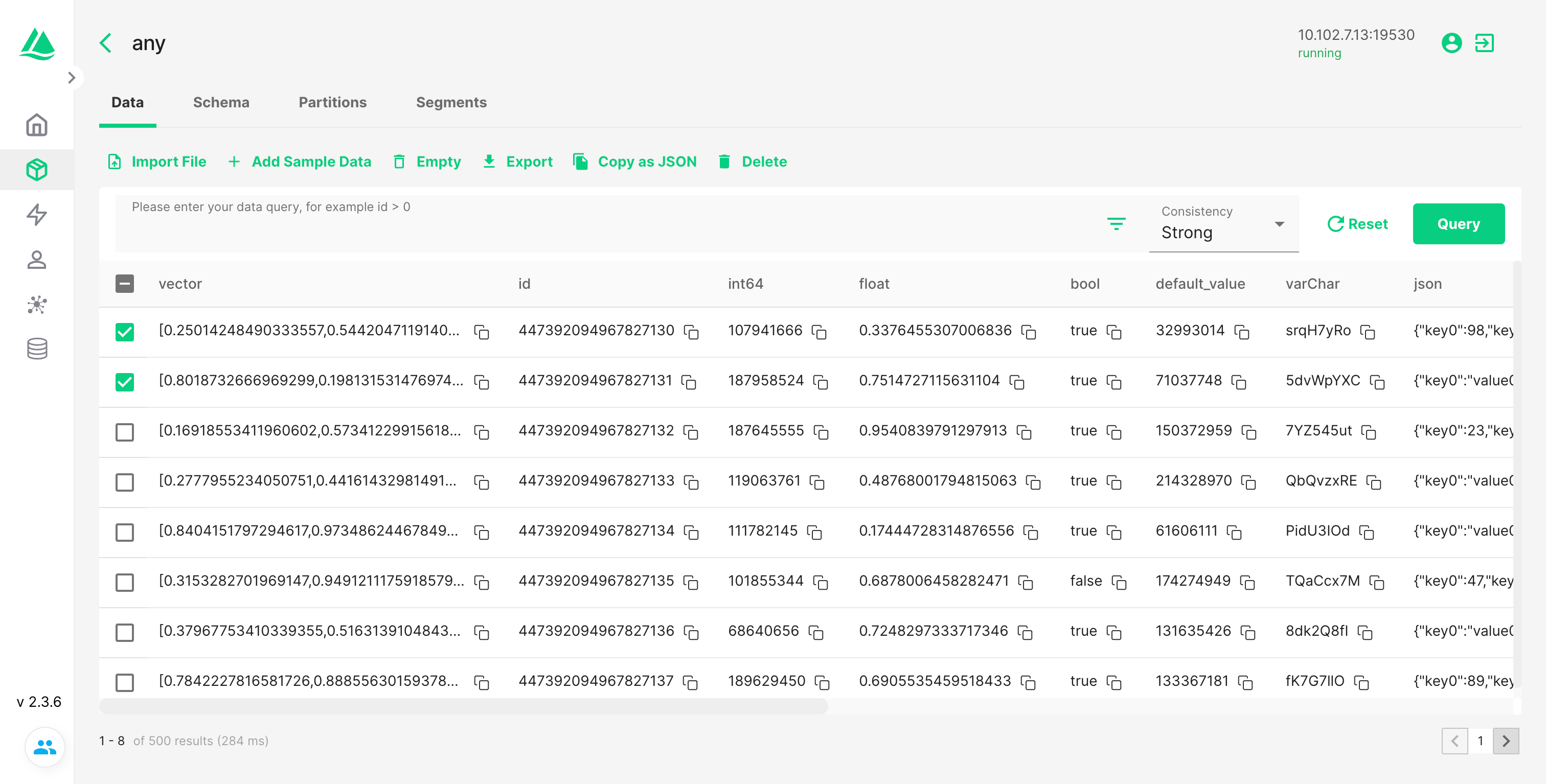 attu data view