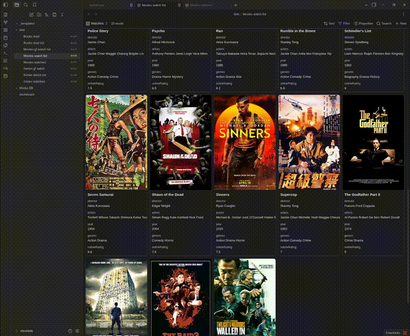 Add Movie Example
