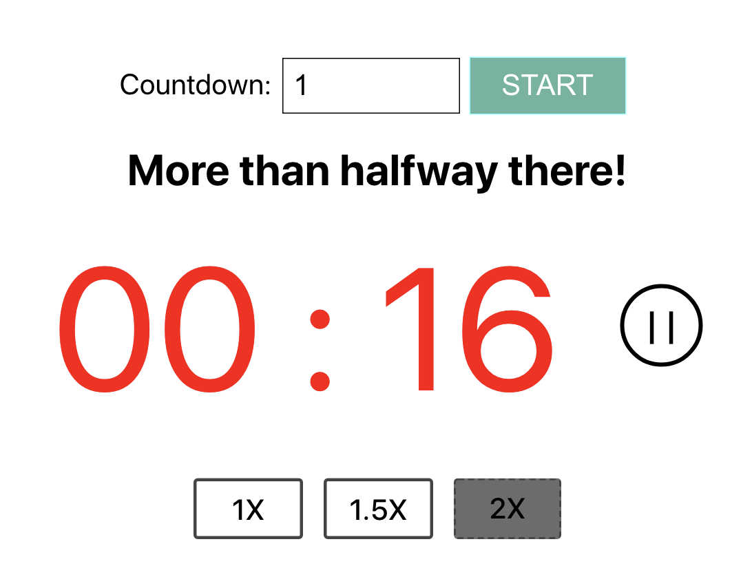 Count Down Timer screenshot