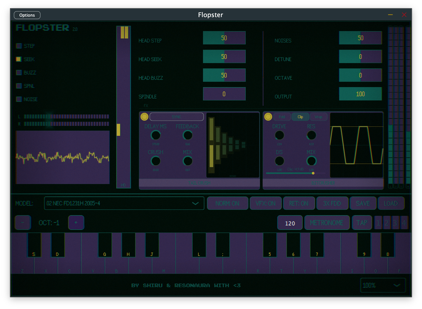 Flopster Floppy Synth Plugin