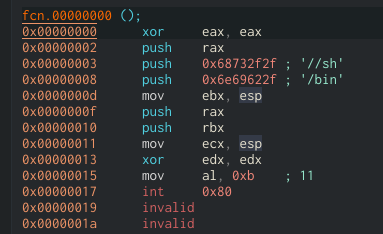 cutter分析shellcode