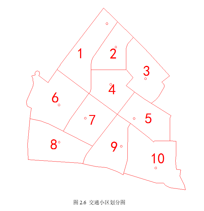 交通小区信息