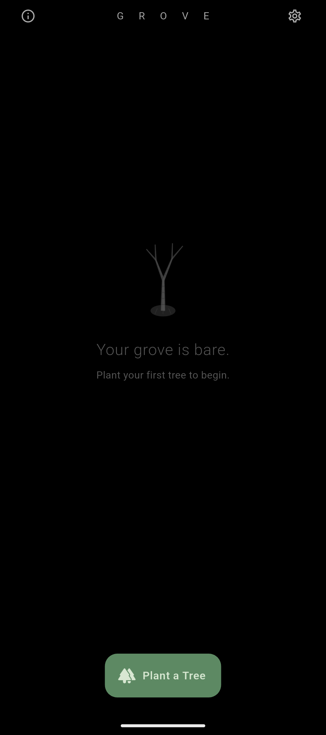 Screenshot 1 of Grove — opens full size