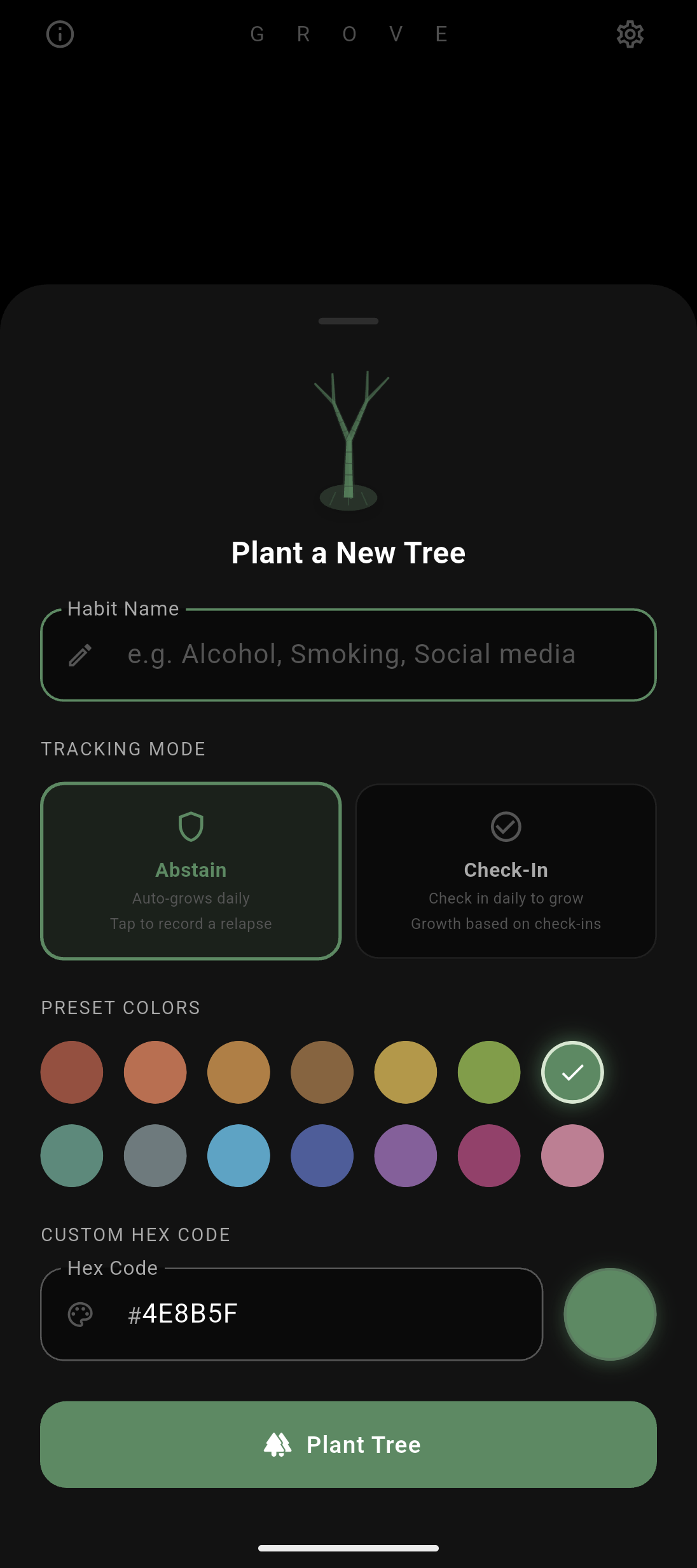Screenshot 2 of Grove — opens full size