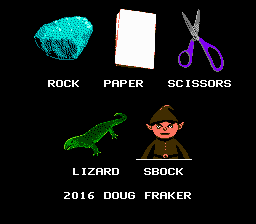 Rock Paper Scissors Lizard Sbock