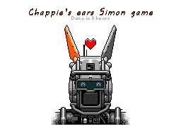 Chappie's ears Simon game