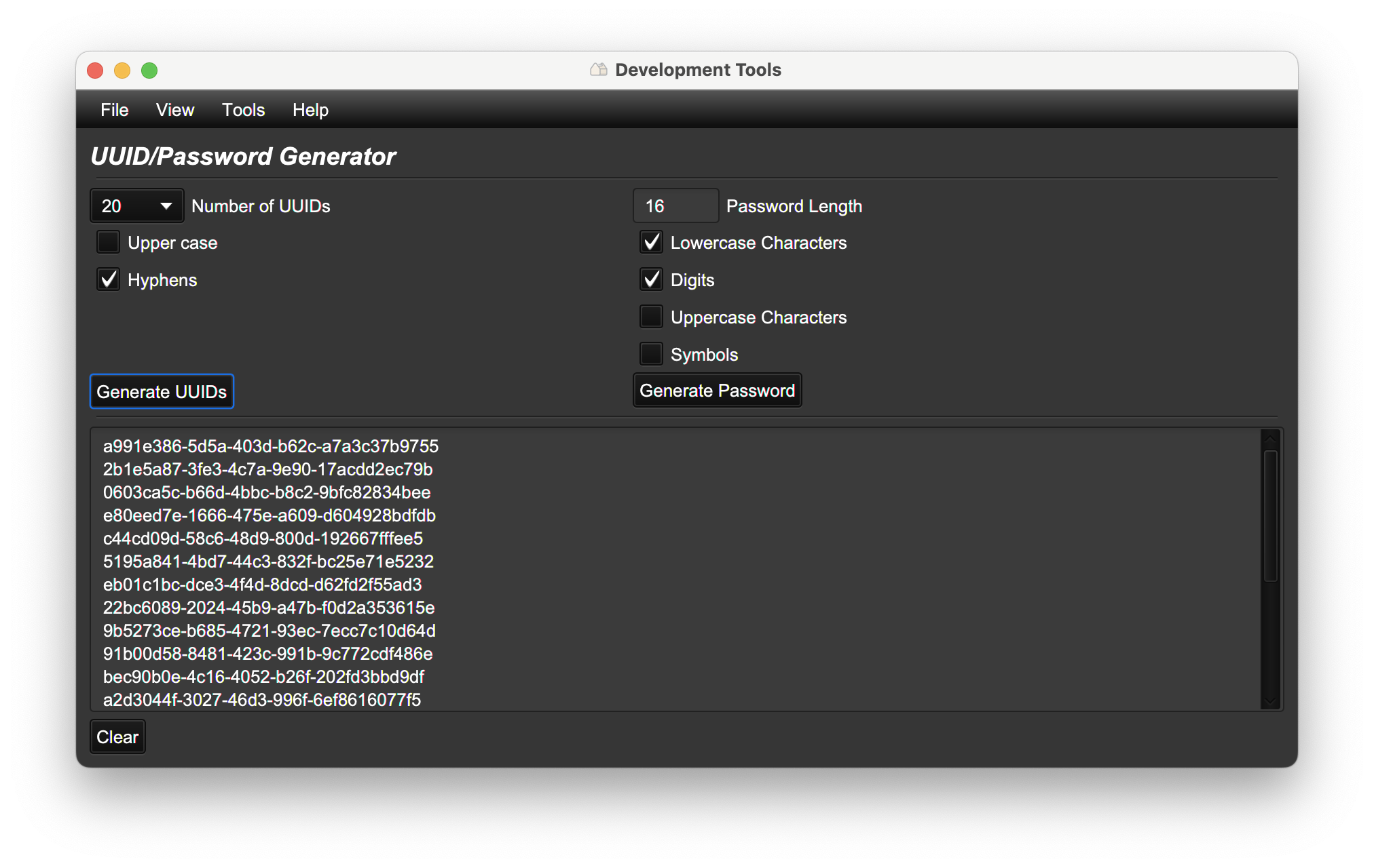 create own uuid generator